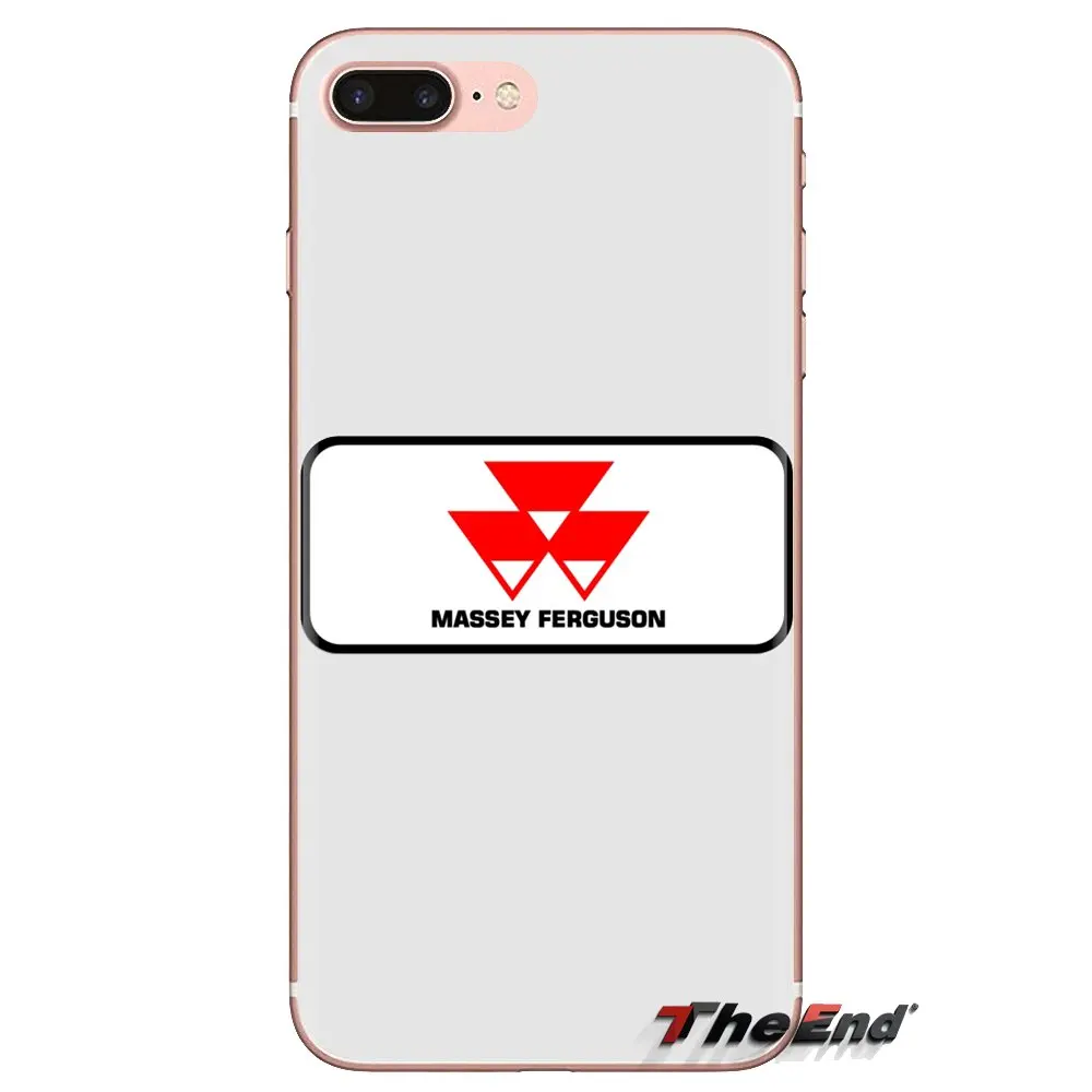 Тракторы Massey Ferguson Farm Racing для Sony Xperia Z Z1 Z2 Z3 Z5 compact M2 M4 M5 C4 E3 T3 XA Huawei Mate 7 8 Y3II чехлы