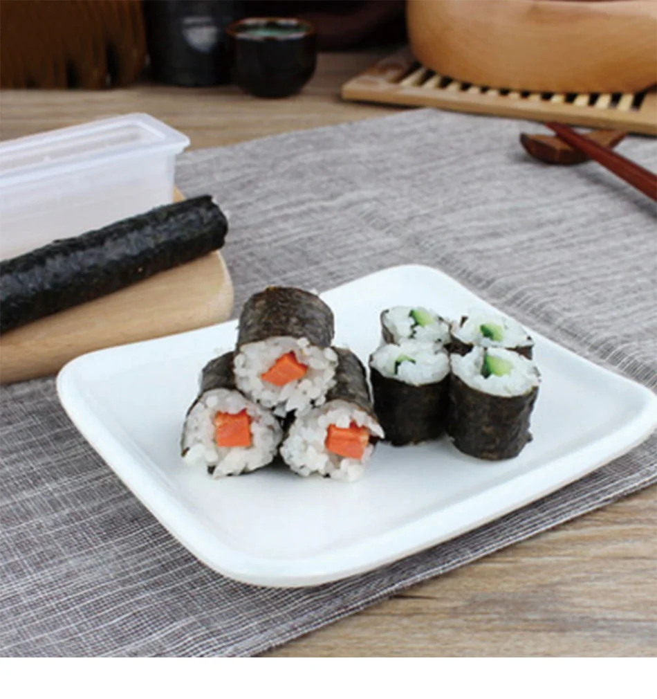 1 компл. Суши роллы формы инструменты рисовый шар DIY производитель кухонные инструменты Пластиковые Аксессуары Япония Onigiri мастер производитель