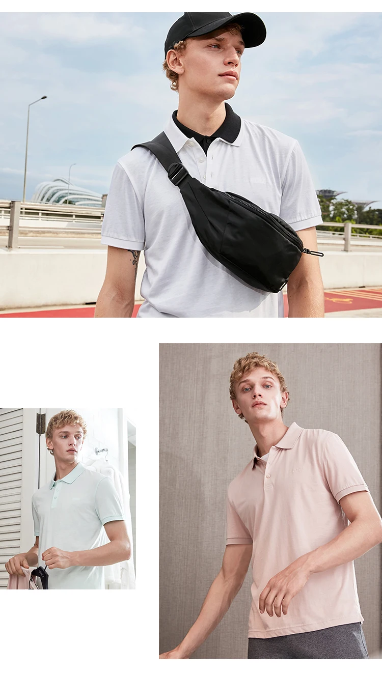 JackJones мужская хлопковая и шелковая ткань чистый цвет с коротким рукавом рубашка поло мужская одежда C | 219106520