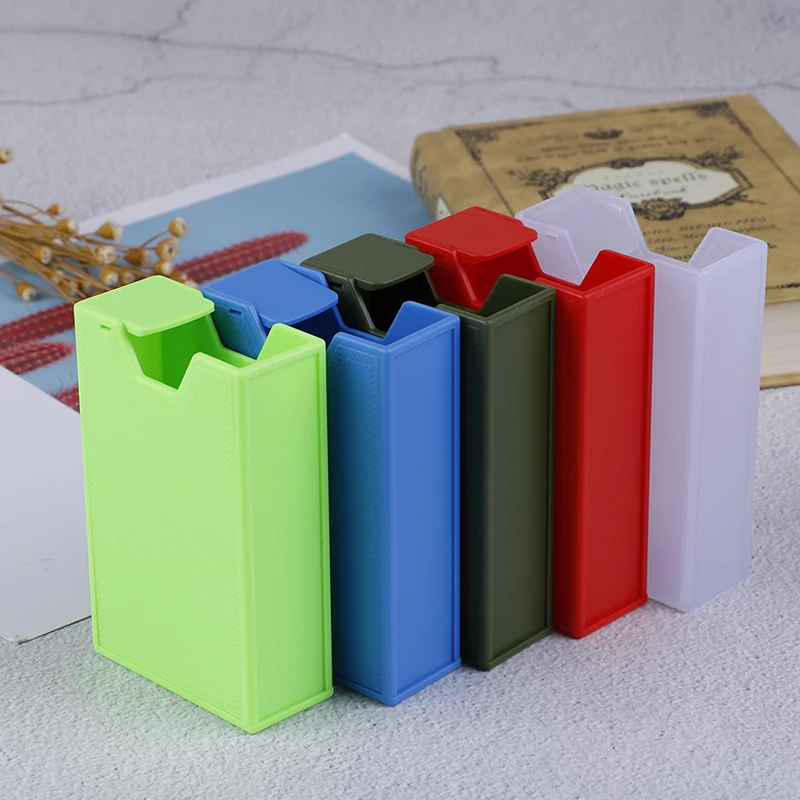 New Hot Sale Transparent Portable Plastic Cigarette Case Wholesale Hold Soft Pack Can Put Lighter Box | Дом и сад