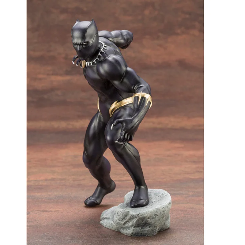 Marvel фигурка Мстители Черная пантера игрушки Kotobukiya Artfx статуя 1/10 масштаб