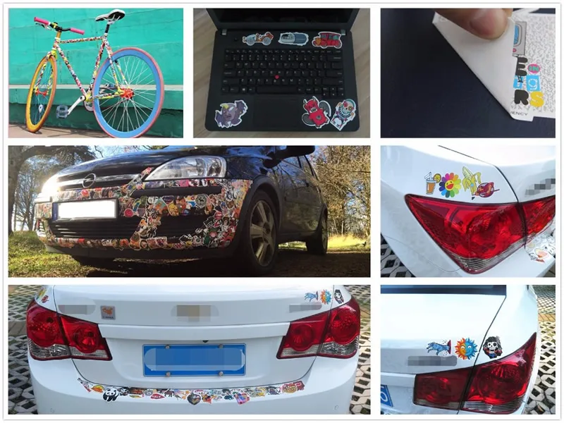 50 шт. Смешанные Супер герой Стикеры s Забавный JDM детская игрушка для DIY Чемодан