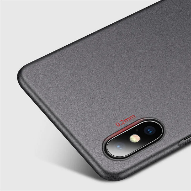 Luxury Matte Scrub Anti-Skid Case For iPhone 14 Pro Max 13 12 Plus 11 Pro XS Max XR XS X 8 7 Plus SE2022 Slim Hard PC Back Cover