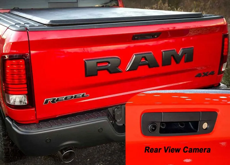 Камера заднего вида для стайлинга автомобиля/камера парковки с ручкой Dodge RAM 1500 2500