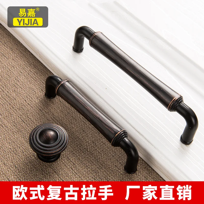 Дверная ручка в стиле ретро для шкафа ящика дверная ручки мебели домашней и