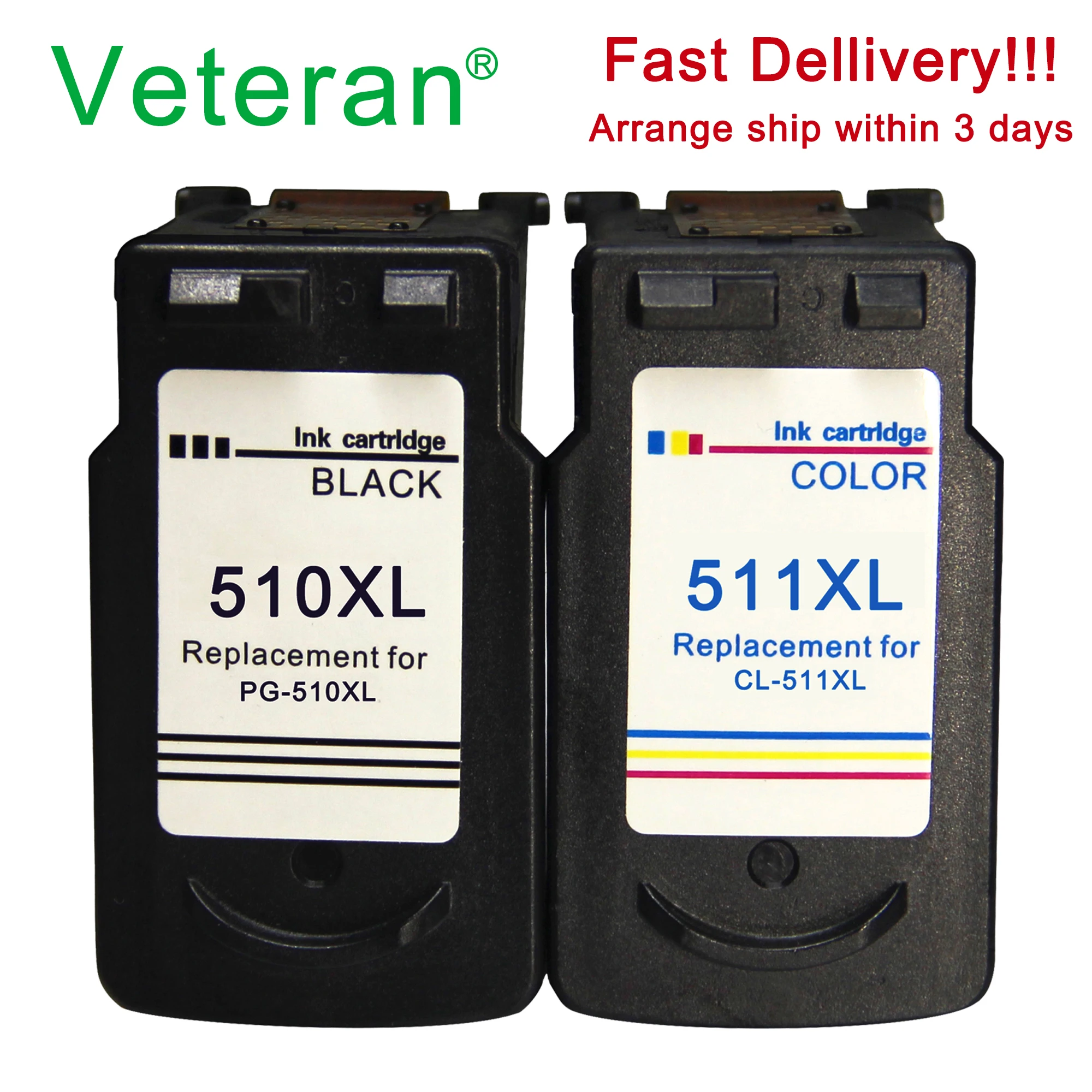 Veteran PG510 CL511 сменный картридж для Canon PG 510 CL 511 чернильный Pixma IP2700 MP240 MP250 MP260