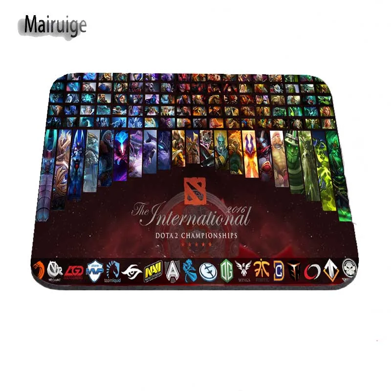 Mairuige DOTA 2 Мышь pad все герой Мышь Pad ноутбук DOTA2 Мышь Pad Notbook компьютерных игр Мышь Pad геймер играть коврики - Цвет: 22x18cm