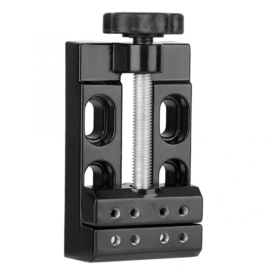 Мини электрическая дрель с плоским тиском миниатюрный зажим для открытия стола