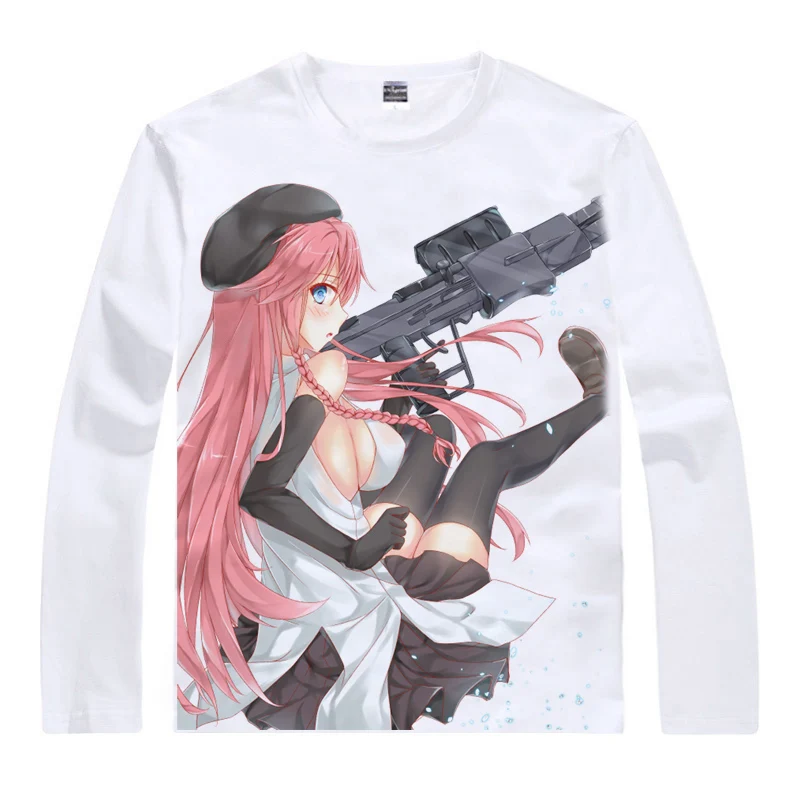 Trinity Seven семь магов футболки Для мужчин в стиле хип хоп с длинным рукавом Футболка
