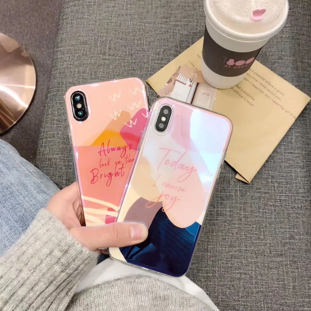 Мягкий розовый чехол для iphone 6 6s 7 8 plus X 10 11 Pro XS MAX XR |