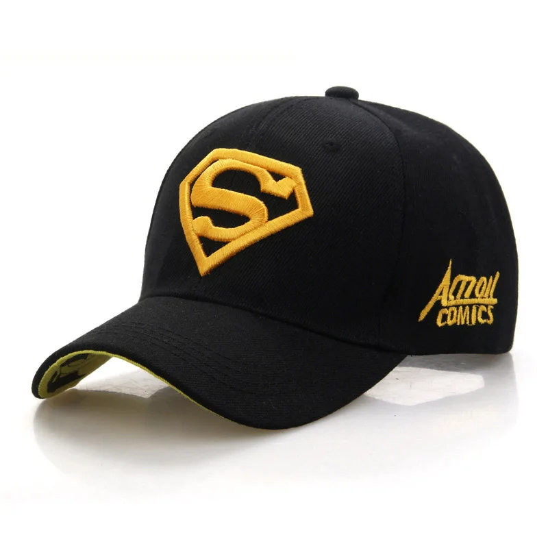 Бейсбольная кепка Супермена, мужская, брендовая, женская, Bone Snapback для взрослых, Кепка Дальнобойщика, хип-хоп кепка, Casquette,, шляпа для папы, шапка gorros