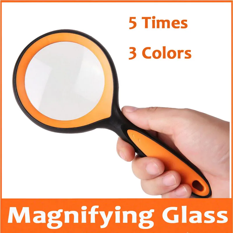 

5X 66mm Lens Children Educational Insect Viewer Toys Handheld Portable Old Man Reading Magnifier 5 Times Magnifying Glass