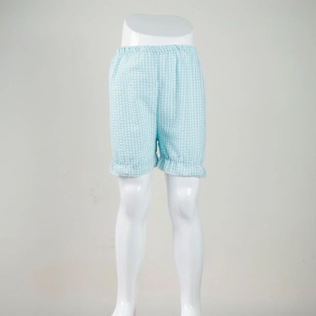 Новый продукт для 2017 детская пляжная одежда Детская оптом Seersucker Шорты мальчиков |