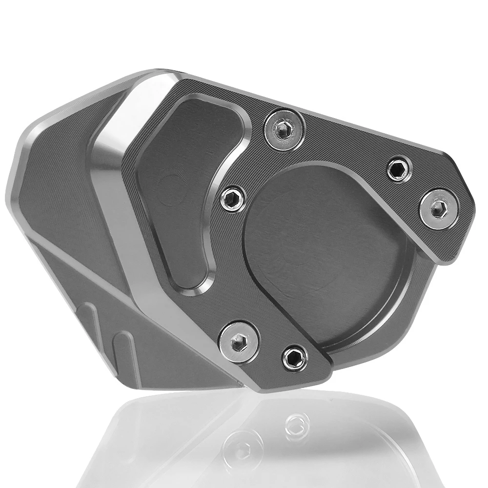 gray gray YOWLING мотоциклетные подставки ЧПУ алюминиевая боковая подставка для KTM 690 Duke Enduro SMC 990 Adventure 950/R 990 Supermoto R/T - Цвет: gray gray