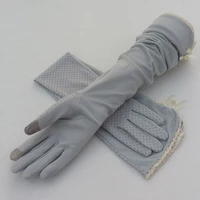 female sports fitness cycling sunscreen touch screen long full finger gloves women cotton fashion half finger driving gloves b91