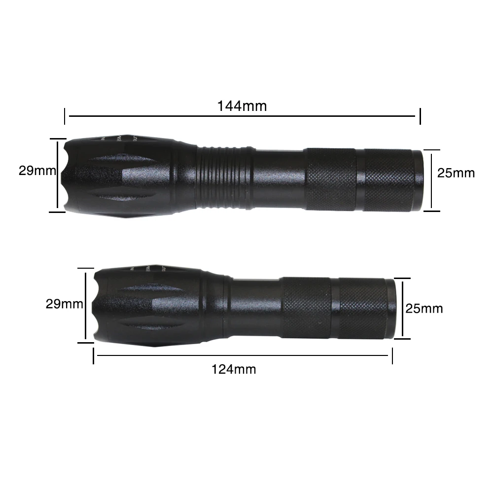 Перезаряжаемый светодиодный фонарь фонарик XML T6 1000 люмен с 5 режимами