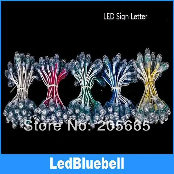 Водонепроницаемый светодиодный модуль под отверстие 9 мм 5V 2000 шт/лот|ip67 enclosure|letter