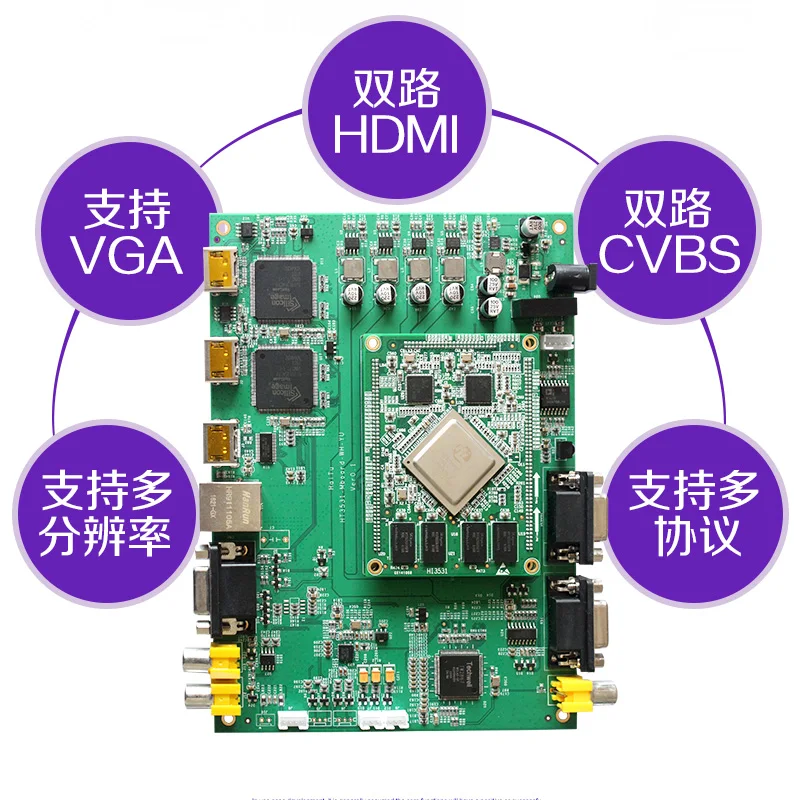 Макетная плата Hass hi3531 hdmi2 схема hi3531|Платы расширения| |