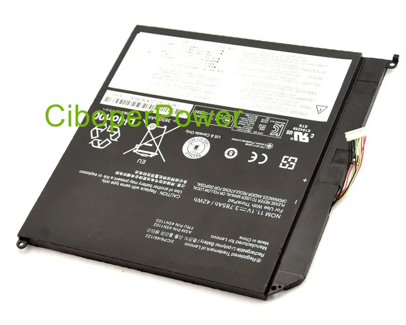 Оригинальные батареи для ноутбуков X1 45N1102 45N1103 аккумулятор 42Wh | Компьютеры и офис