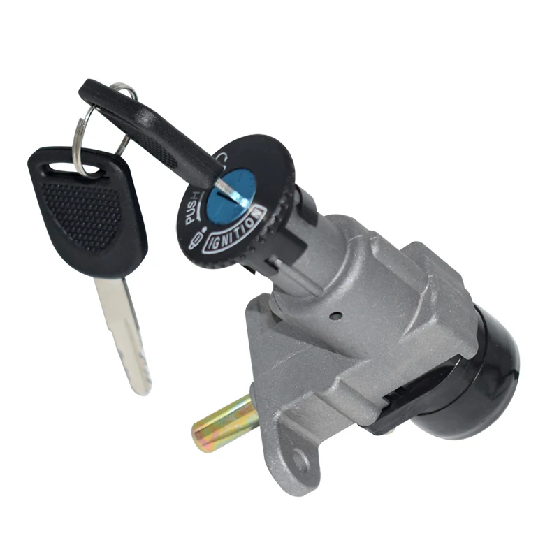Комплект ключей зажигания для мотоцикла комплект GY6 50cc 125cc 150cc мопеда скутера 4