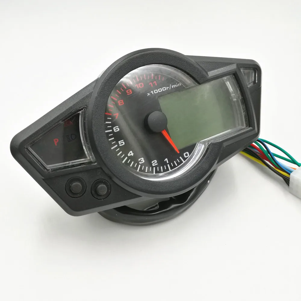 Motorcycle LCD Speedometer Digital Odometer Tachometer Fit for 2&amp4 Cylinders(6.8) | Автомобили и мотоциклы