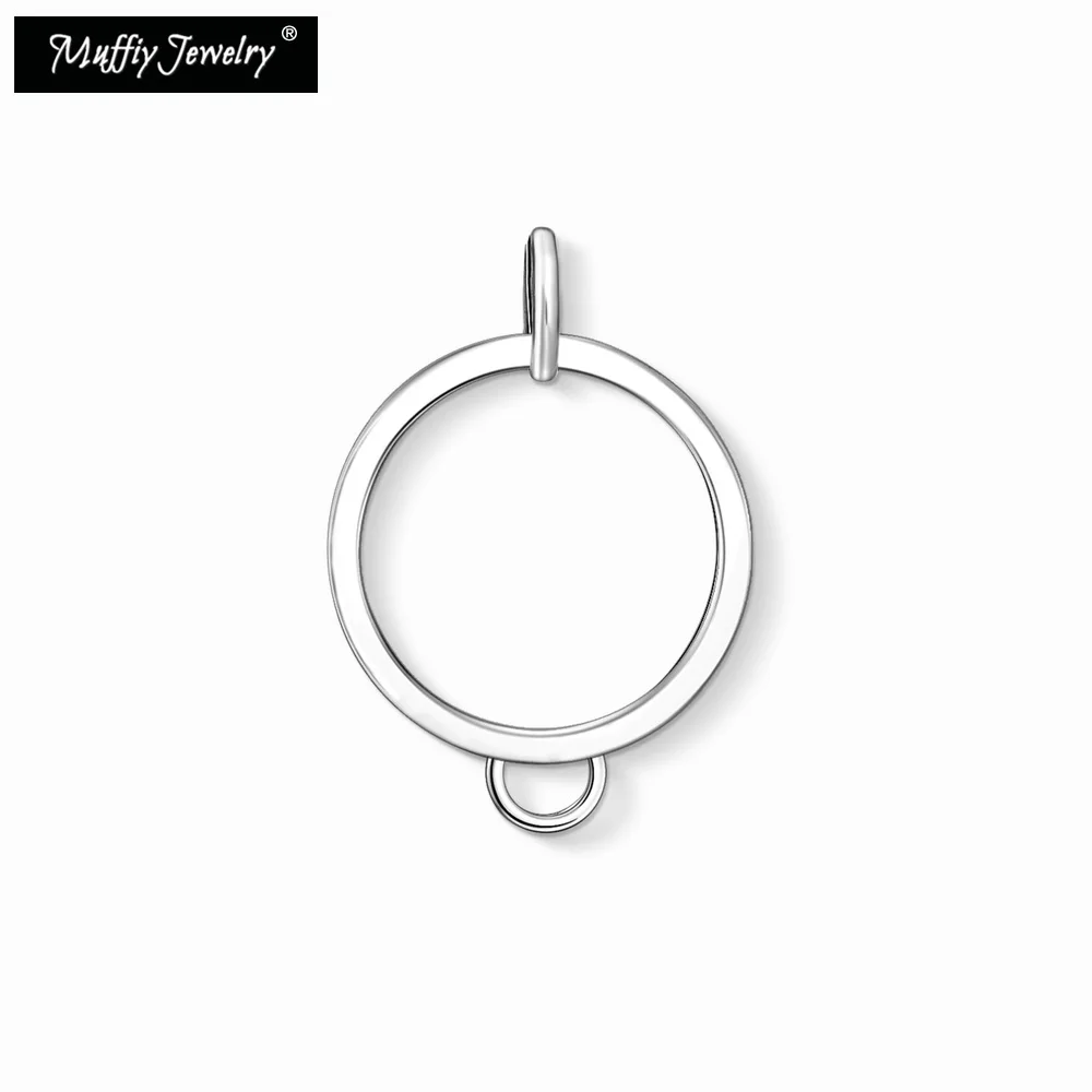 

Круглая Большая переноска, европейский стиль, очаровательные хорошие ювелирные изделия для мужчин и женщин, 2018 подарок из стерлингового се...