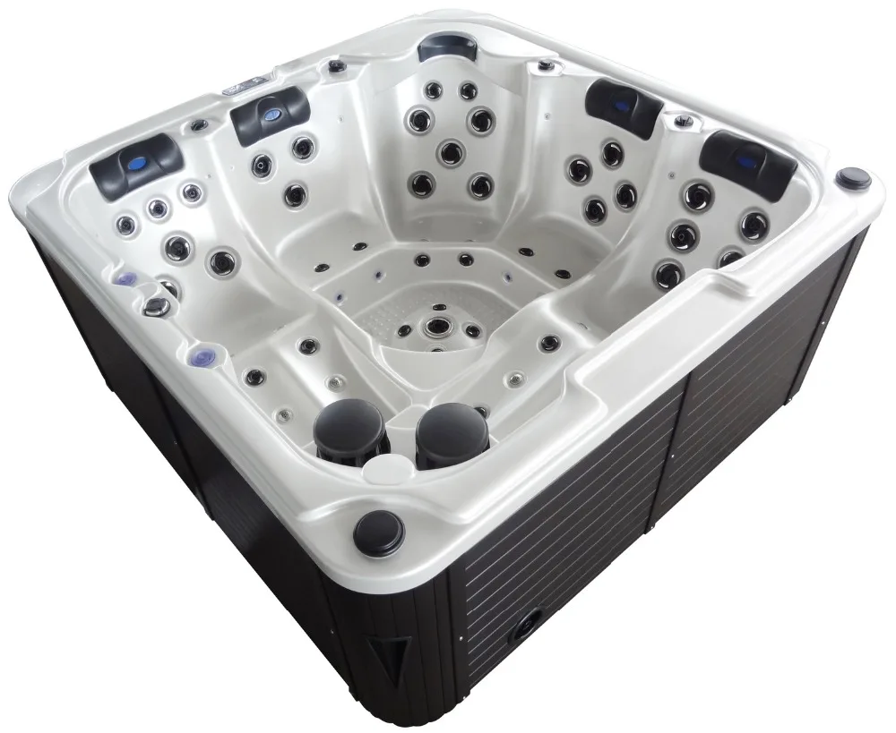 103 Коммерческая гидромассажная Ванна 2 шезлонг светодиодный 7 цветов|hot tub|tub led |