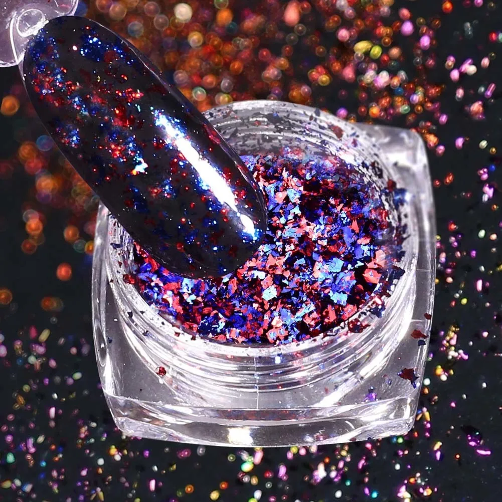 3 шт BEAUTYBIGBANG зеркало для дизайна ногтей алюминиевые блестки хромированные Блестки для ногтей акриловая пудра погружающаяся пудра для украшения ногтей