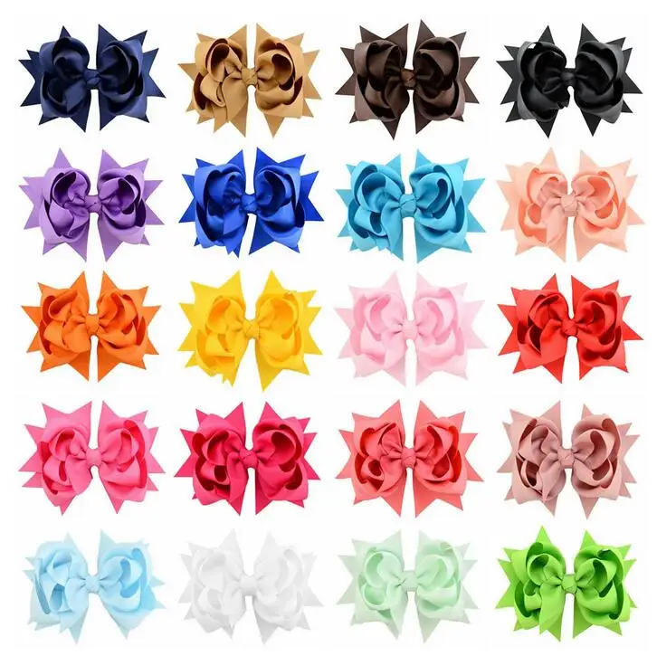 100 шт. разноцветные банты для волос в ассортименте|hair bows|boutique hair bowsbow bow |
