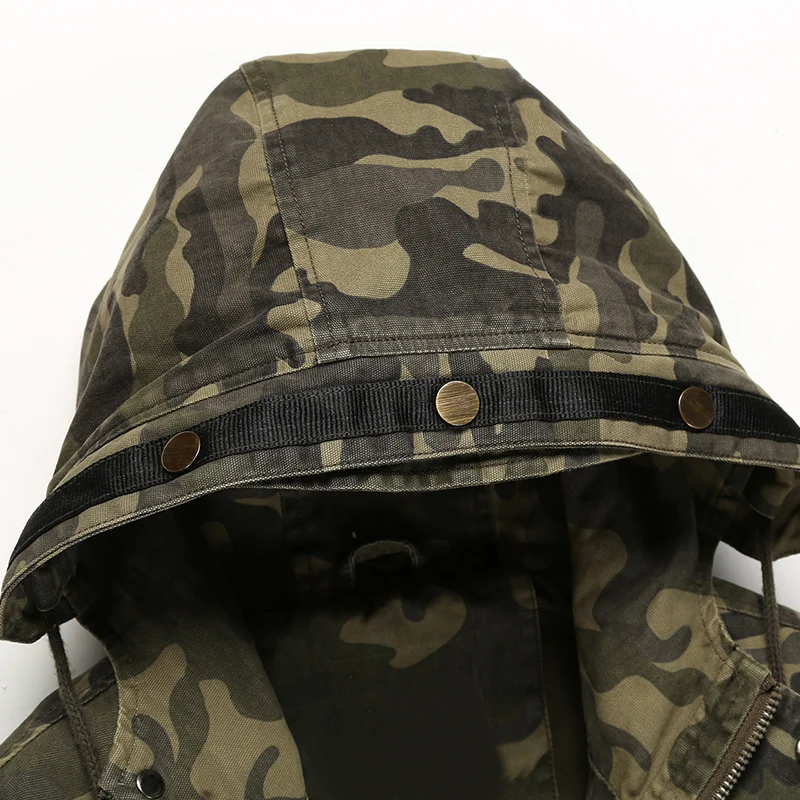 Мужские куртки и пальто новый бренд 2016 одежда на осень-зиму камуфляж Jaqueta Весте