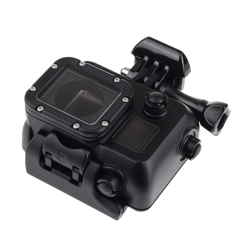 Водонепроницаемый чехол-бокс Blackout Box для GoPro Hero43+3, защитный корпус для подводной съемки на глубине до 35 м, защитная рамка (art.: 3920dae993fc2) - 3920dae993fc2