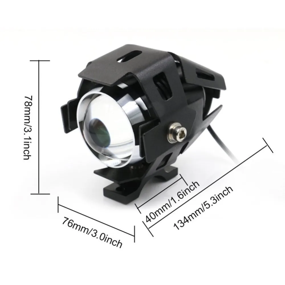 Мотоциклетный Точечный светильник s вспомогательная лампа яркий U5 светодиодный