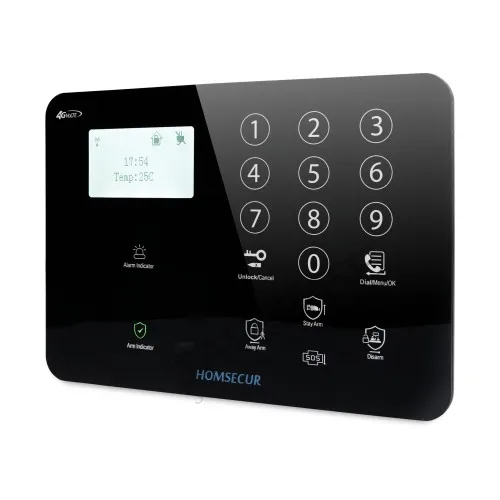 Homsecur беспроводный и проводной 4G LCD Домашняя безопасность Pet