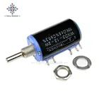 Многооборотный потенциометр с проволочной обмоткой WXD3-13-2W 10K ohm, регулируемый резистор