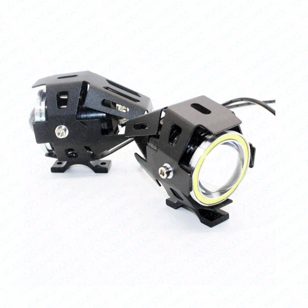 Светодиодный светильник для мотоцикла 2 шт. с переключателем светодиодный U7 125 Вт