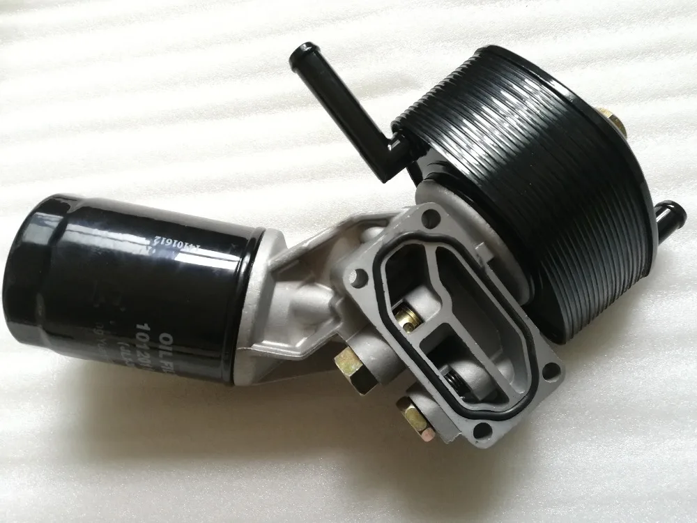 Полный масляный радиатор фильтр для Isuzu 4KH1 600P|oil cooler|oil filter coolercooler oil |