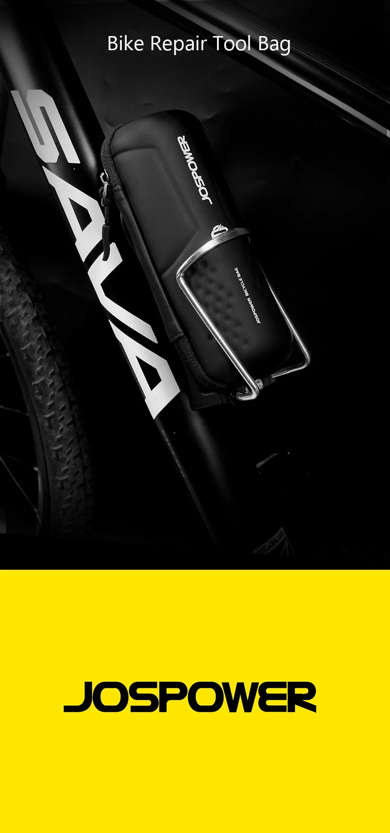 JOSPOWER сумка для инструментов для ремонта велосипеда MTB дорожный велосипедный портативный непромокаемый контейнер для хранения капсул сумка Аксессуары для велосипеда