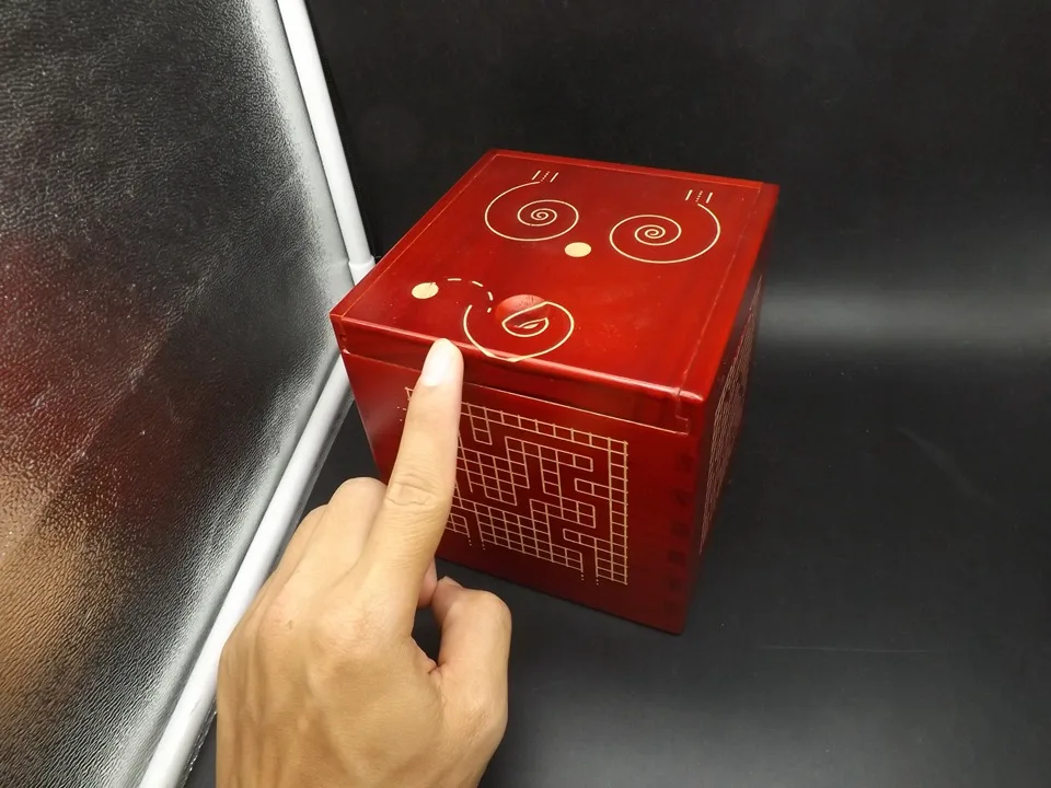 Деревянный лабиринт 3D головоломка коробка подарок встроенный механизм игра игрушка головоломка секретная коробка 13 см