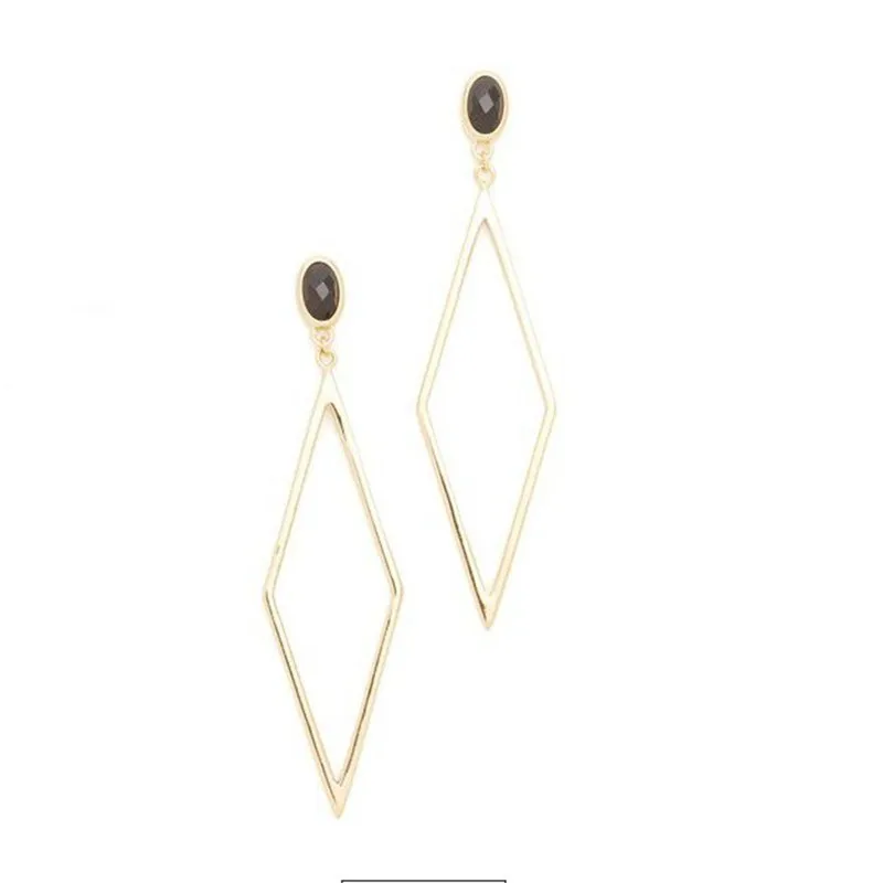 Бесплатная доставка 2017 тренд женских ювелирных изделий Модные Новые ромбические