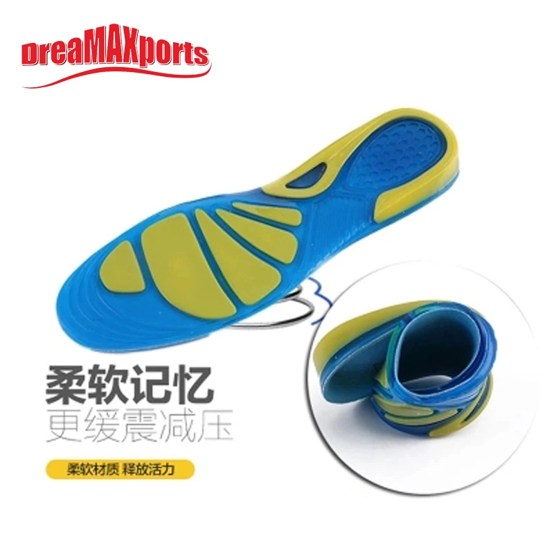 Гибкие силиконовые стельки для обуви дышащие мягкие комфортные футбольного мяча