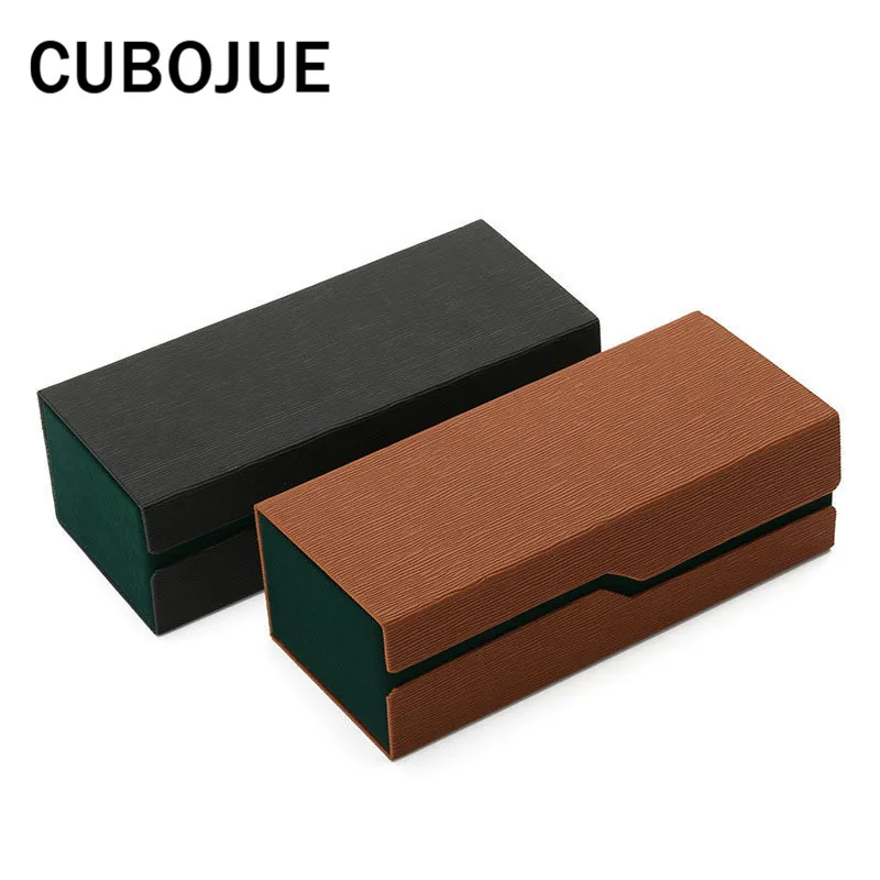 Складные однотонные солнцезащитные очки Cubojue большой футляр для очков большие