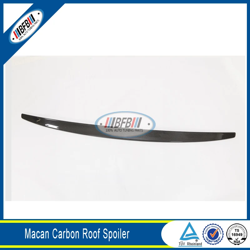 Car Auto Carbon Fiber Small Roof Spoiler Fit For Porsche Macan 2014-2017 | Автомобили и мотоциклы
