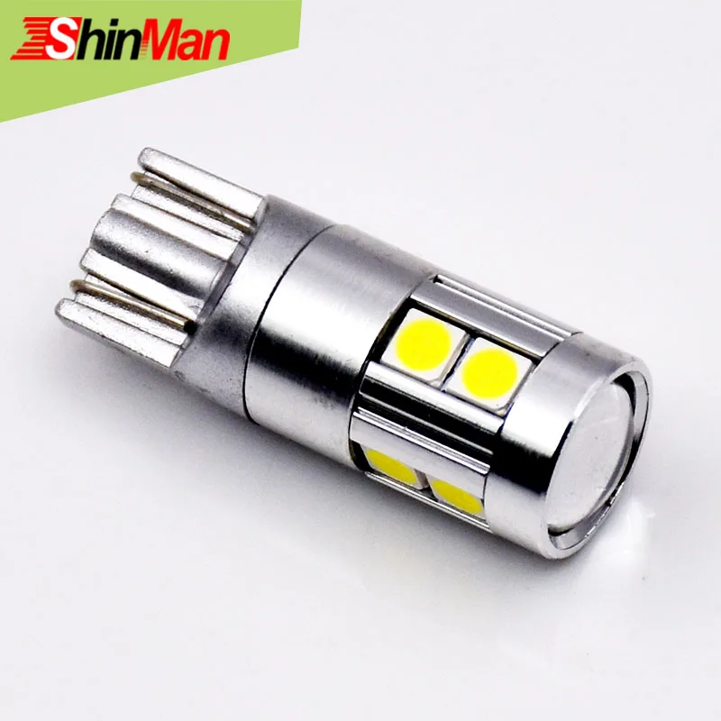 ShinMan 10x безошибочный T10 W5W 194 светодиодный 3030 SMD Автомобильный светильник
