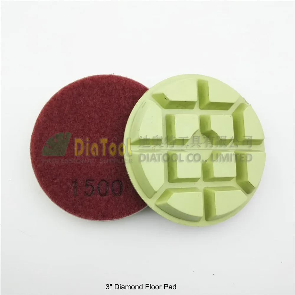 SHDIATOOL 9pcs 80mm diamond floor sanding disc #1500 SA622 3&quot Resin bond polishing pads | Инструменты