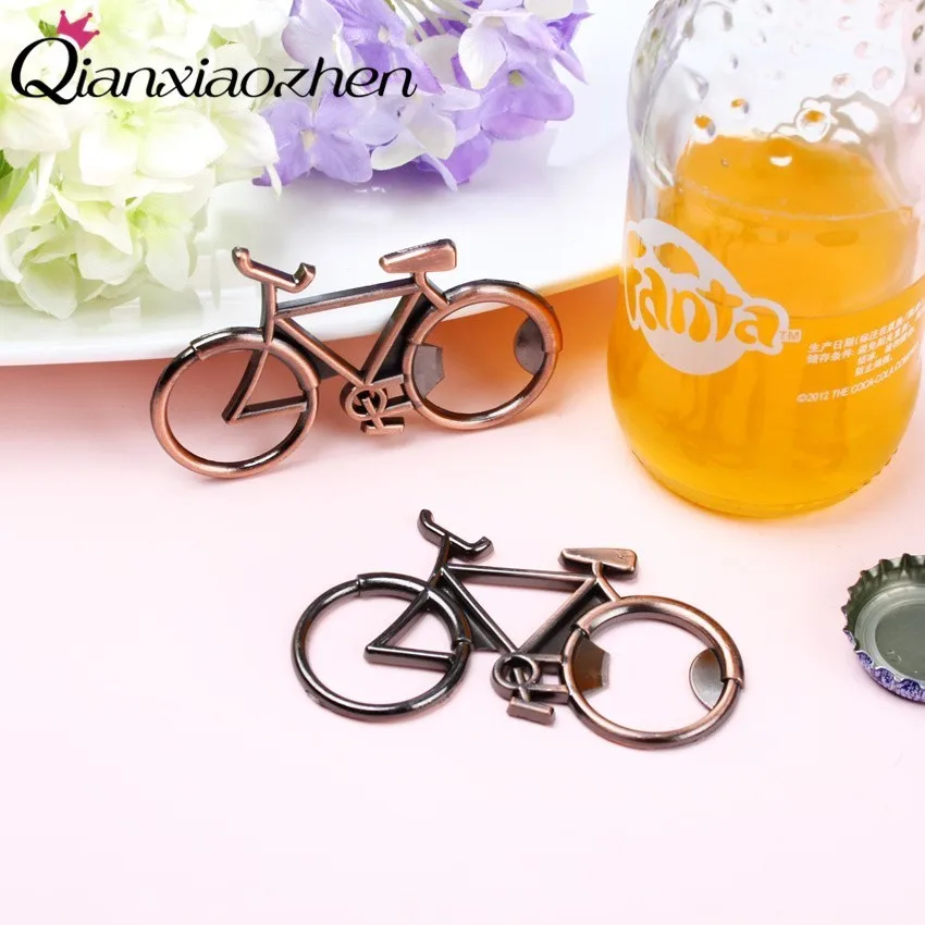 

Qianxiaozhen 10pcs Bicycle Beer Bottle Opener Wedding Favors And Gifts Wedding For Guests Wedding Souvenirs Party Supplies