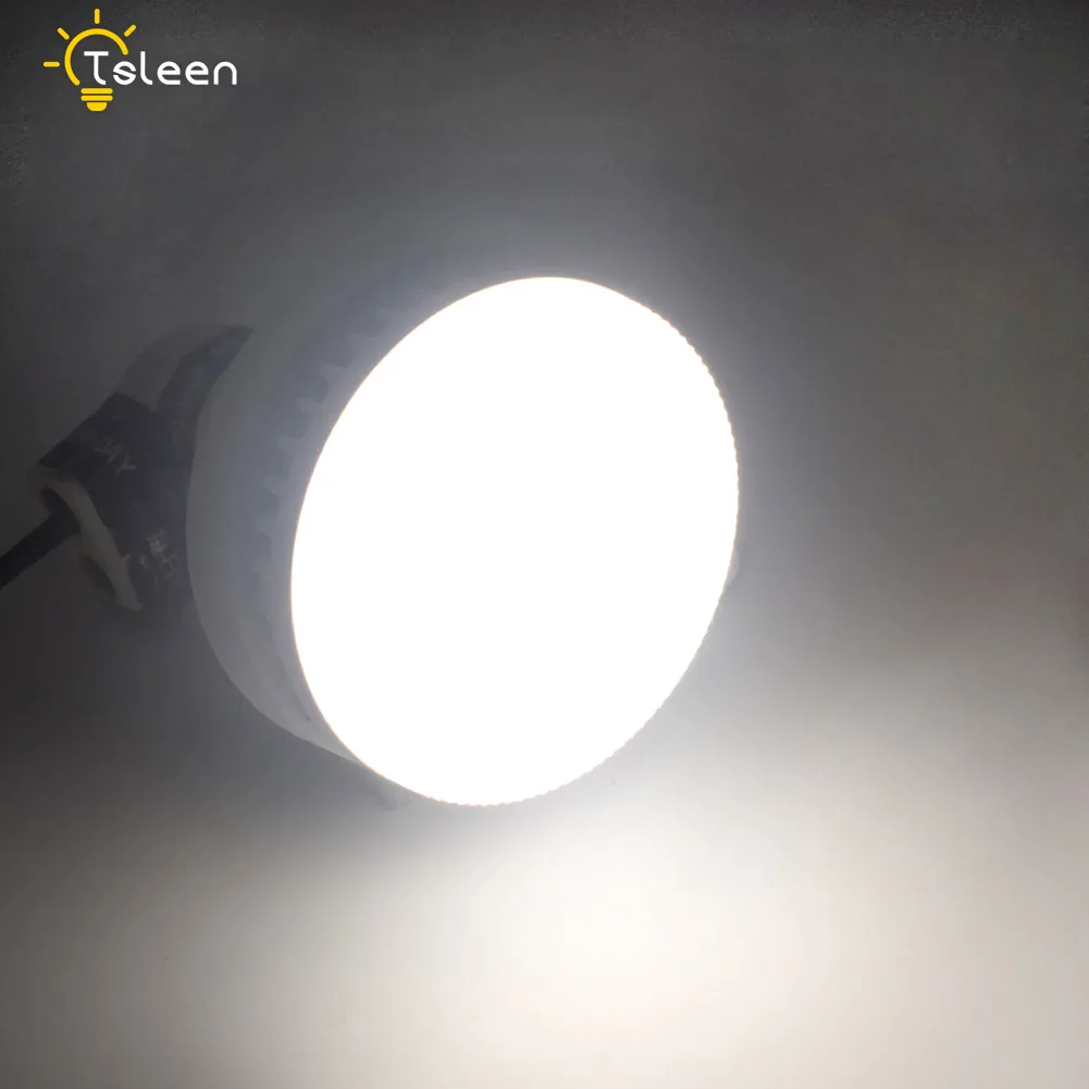 TSLEEN 4x GX53 светодиодный светильник мини круглый s супер яркий 110 В 220 в 240 SMD 2835