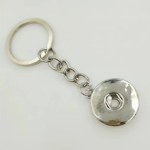 18 мм защелкивающаяся кнопка для ключей модные ювелирные изделия брелок с