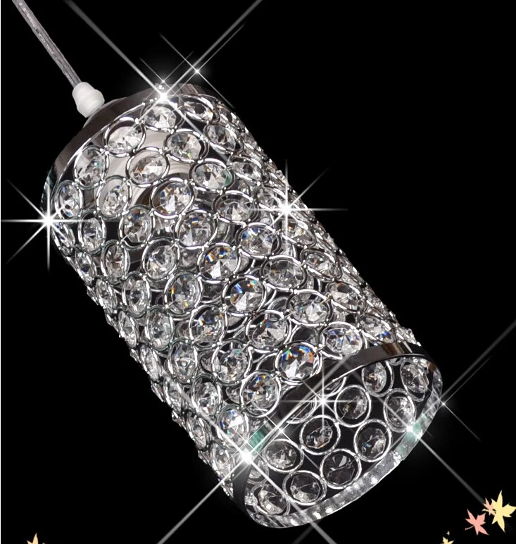 Новый современный светодиодный хрустальный светильник подвесной люстра бар