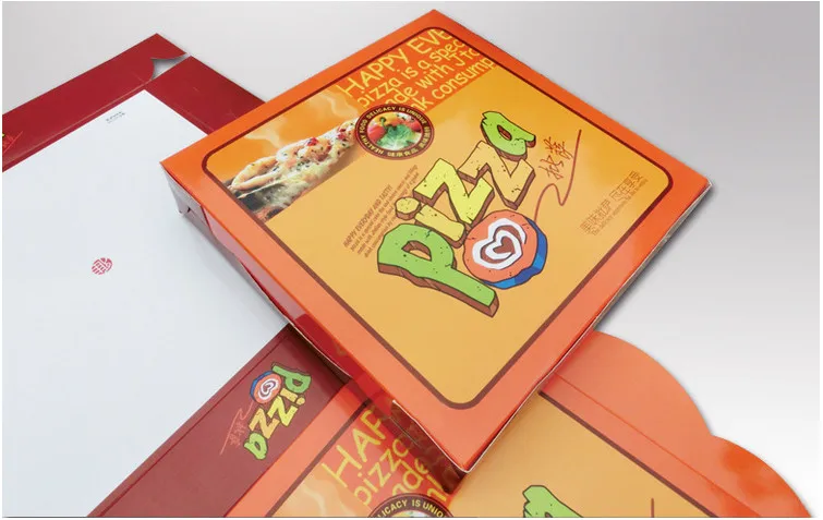 Упаковка для выпечки Оптовая торговля 9-дюймовая коробка пиццы 24 см * 4 5 упаковка