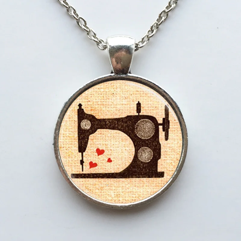 Бесплатная доставка старинная швейная машина ювелирные изделия швея искусство